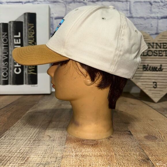 Patagonia Trucker Hat Cap Adult Beige Brown Snapback - Picture 3 of 9